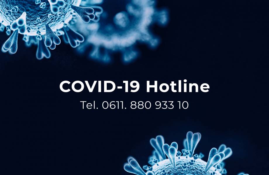 Unsere COVID-19 Hotline